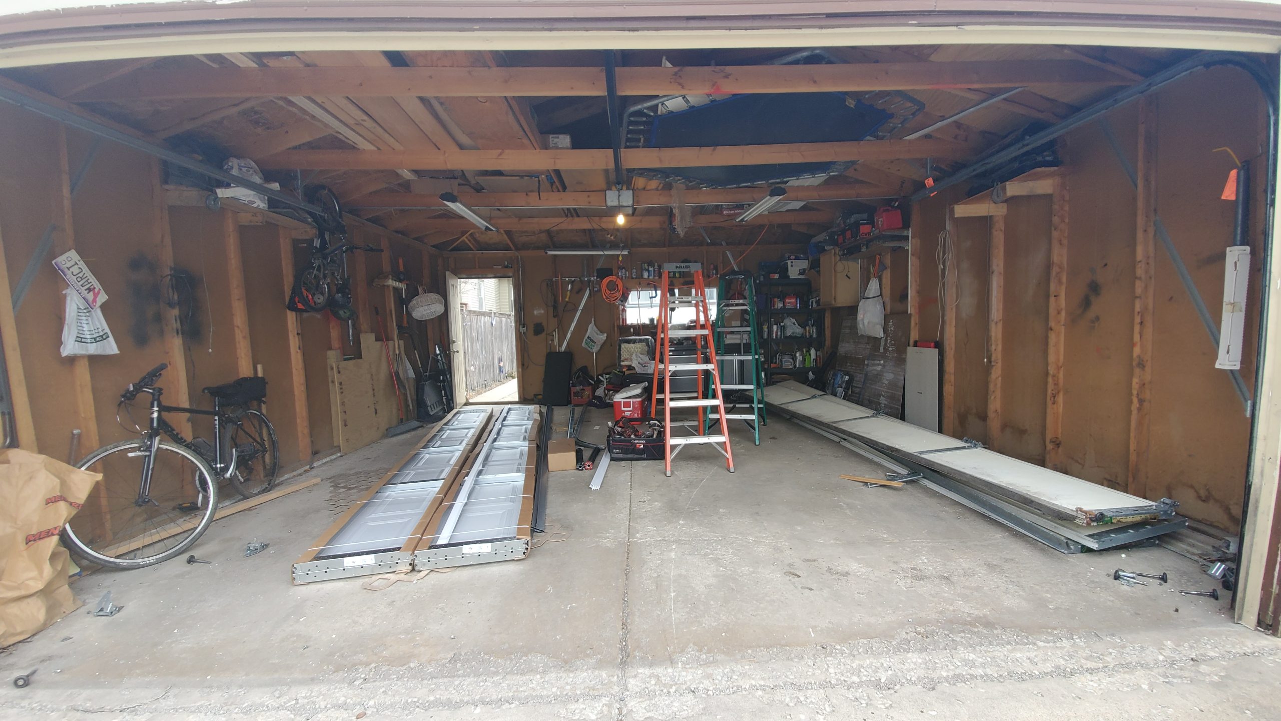 Garage Door Section Repair