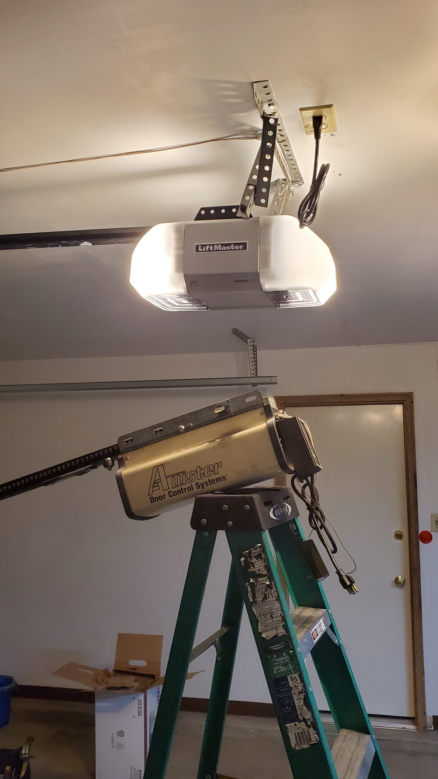 Garage Door Opener Installation New Vs Old