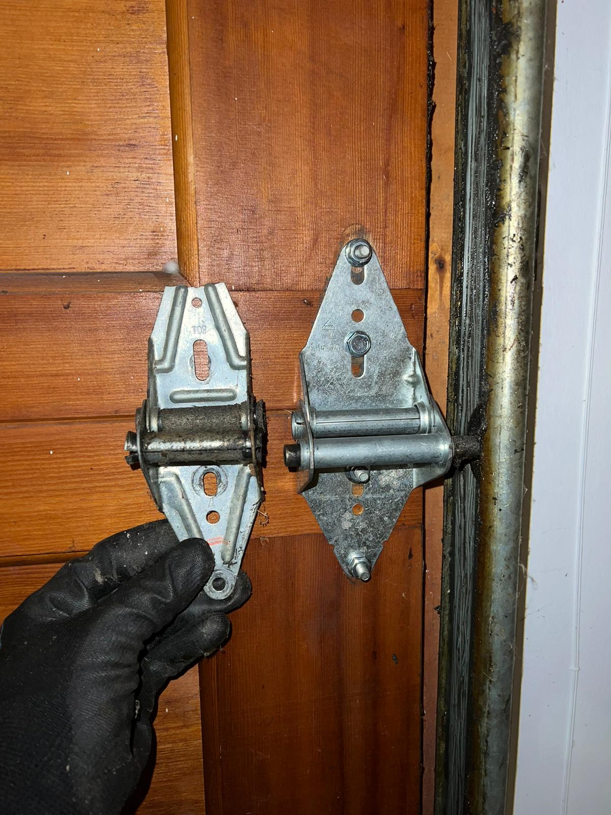 Garage Door Hinge Repair