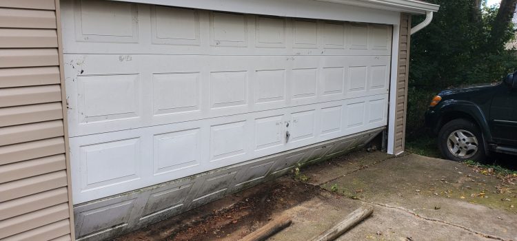 Garage Door Section Repair