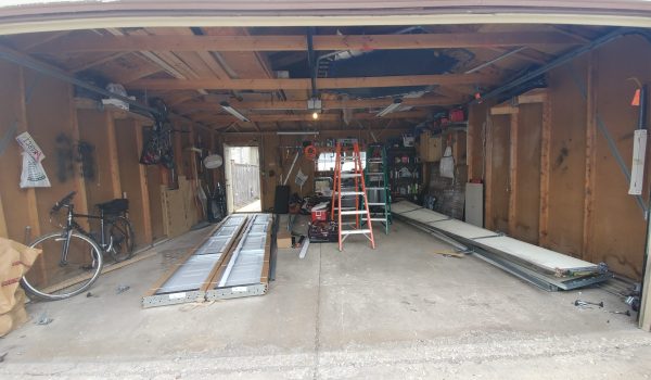 Garage Door Section Repair